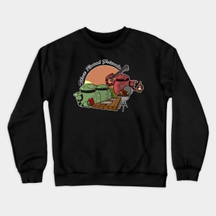 Three Round Friends Crewneck Sweatshirt